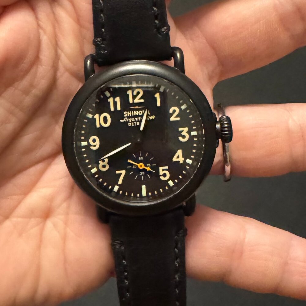 Shinola Watch - Black